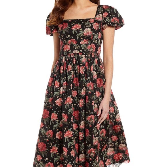 Antonio Melani Bowie Decadent Blooms Floral Dress - Picture 4 of 8